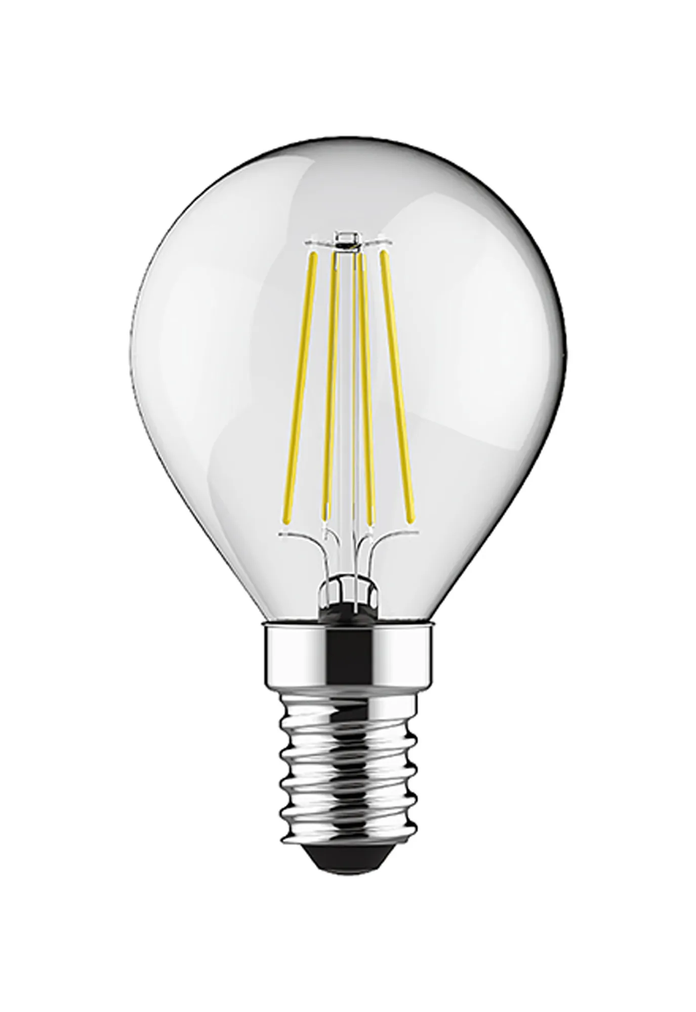 1410803  Value Classic LED Ball E14 Dimmable 4W 4000K 470lm